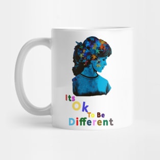 Autism, Its Ok To Be Different Mug